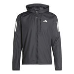 Abbigliamento adidas adidas Own The Run Giacca Da Corsa Uomini-Nero