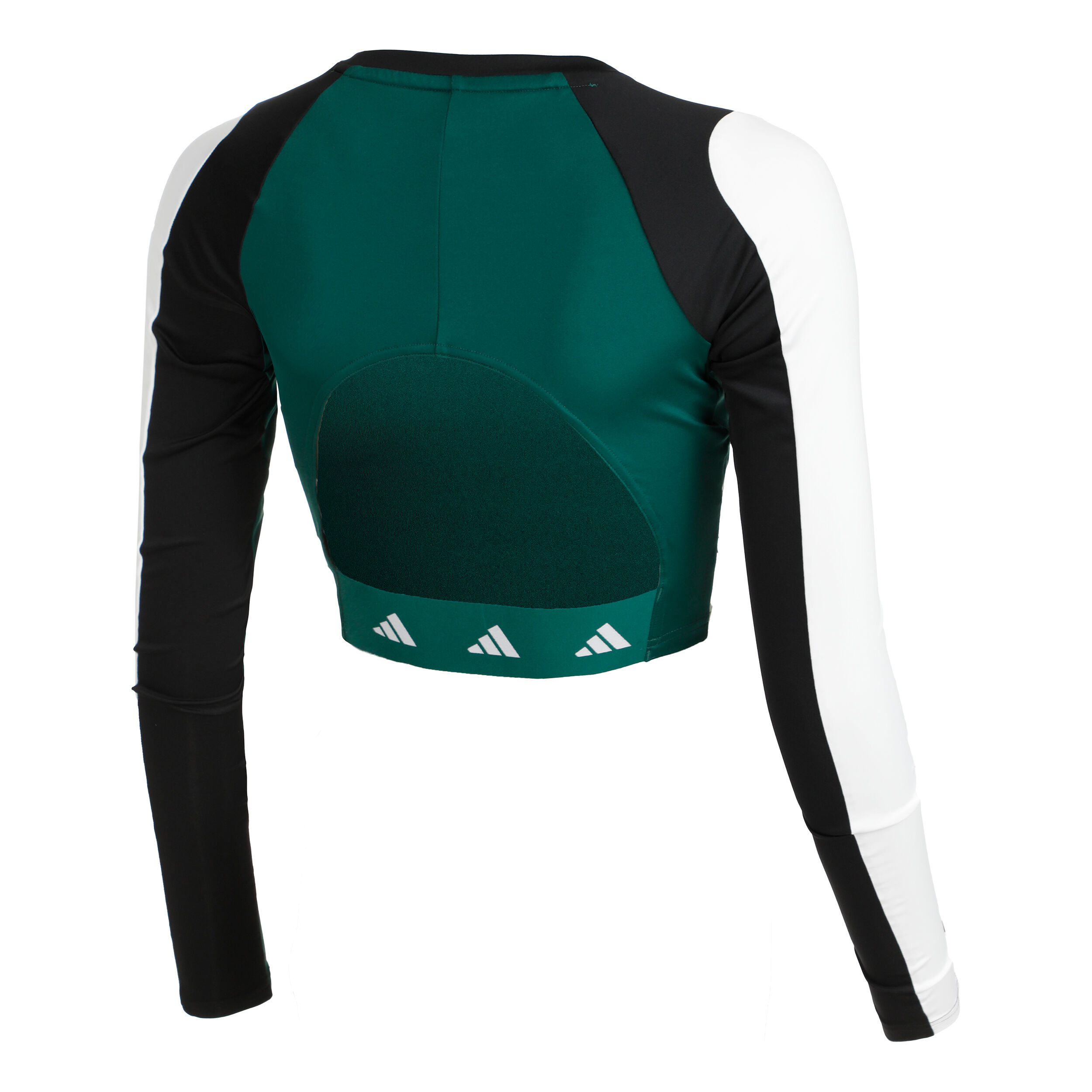 Tech Fit Color Block Manica Lunga Donna Nero