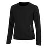 Crew Sweatshirt Felpa Donna-Nero