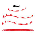 Accessori Per Racchette Yonex ÖSENBAND VCORE 95 Scarlet