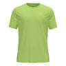 Zeroweight Chill-Tec Crew Neck Camicia da corsa Uomini - lime, 