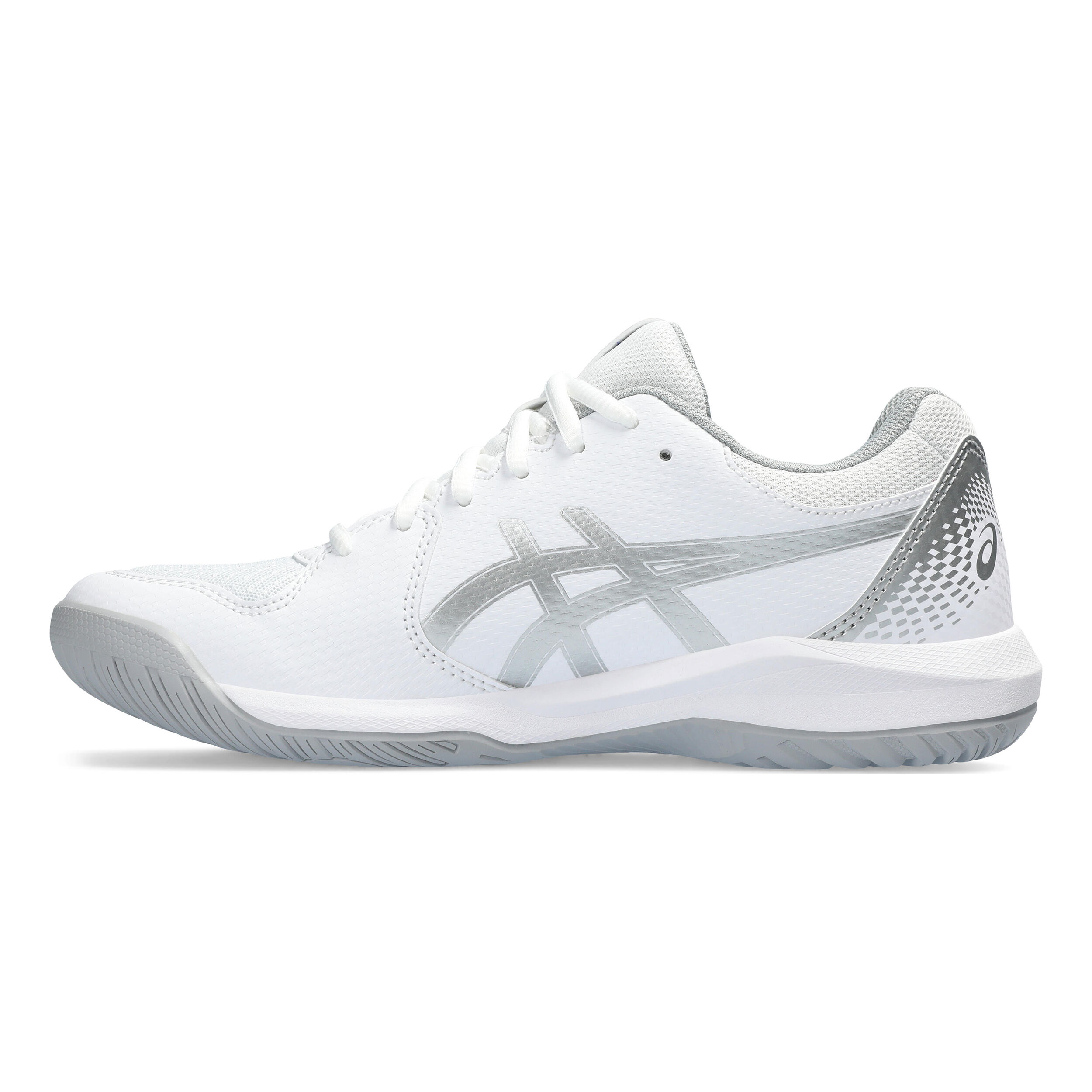 Buy ASICS Gel Dedicate 8 Scarpa Per Tutte Le Superfici Donna Bianco Argento online Tennis Point IT