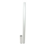 Strumenti Per Campi Da Tennis Tegra ASS-Tennispfosten Alu, rund, eloxiert, 83 mm