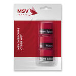 Overgrip MSV MSV Cyber Wet Confezione Da 3-Rosso