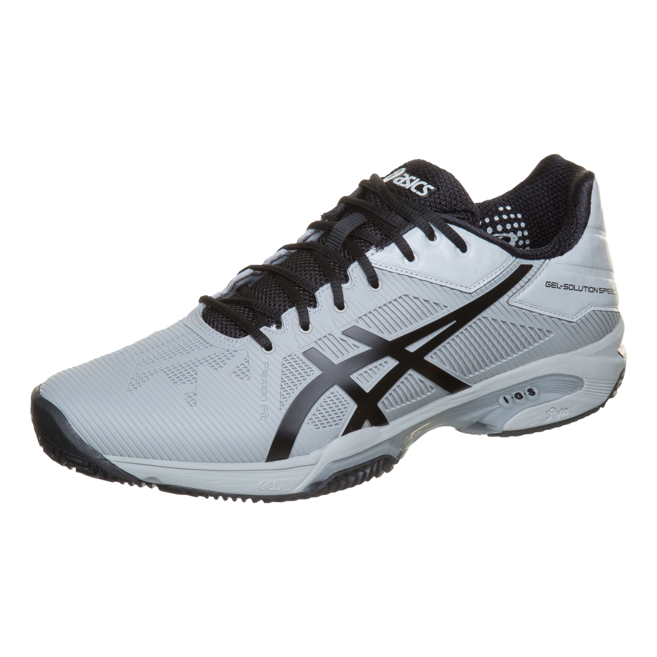 Asics Gel-Solution Speed 3 Clay Scarpa Per Terra Rossa Uomini - Grigio Chiaro, Nero compra online | Tennis-Point