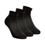 Abbigliamento Craft Craft Core Dry Mid Calze Da Corsa Confezione Da 3-Nero