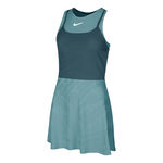 Abbigliamento Nike Nike Court Dri-Fit Slam Abito Donna-Color Petrolio