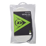 Overgrip Dunlop Dunlop Gecko-Tac Confezione Da 30-Bianco