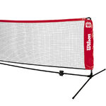 Equipaggiamento allenatore Wilson Wilson EZ Rete Da Tennis 6,10m-Nero,Rosso