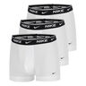 Essential Cotton Stretch Trunk Boxer - Confezione da 3 Uomini-bianco, bianco