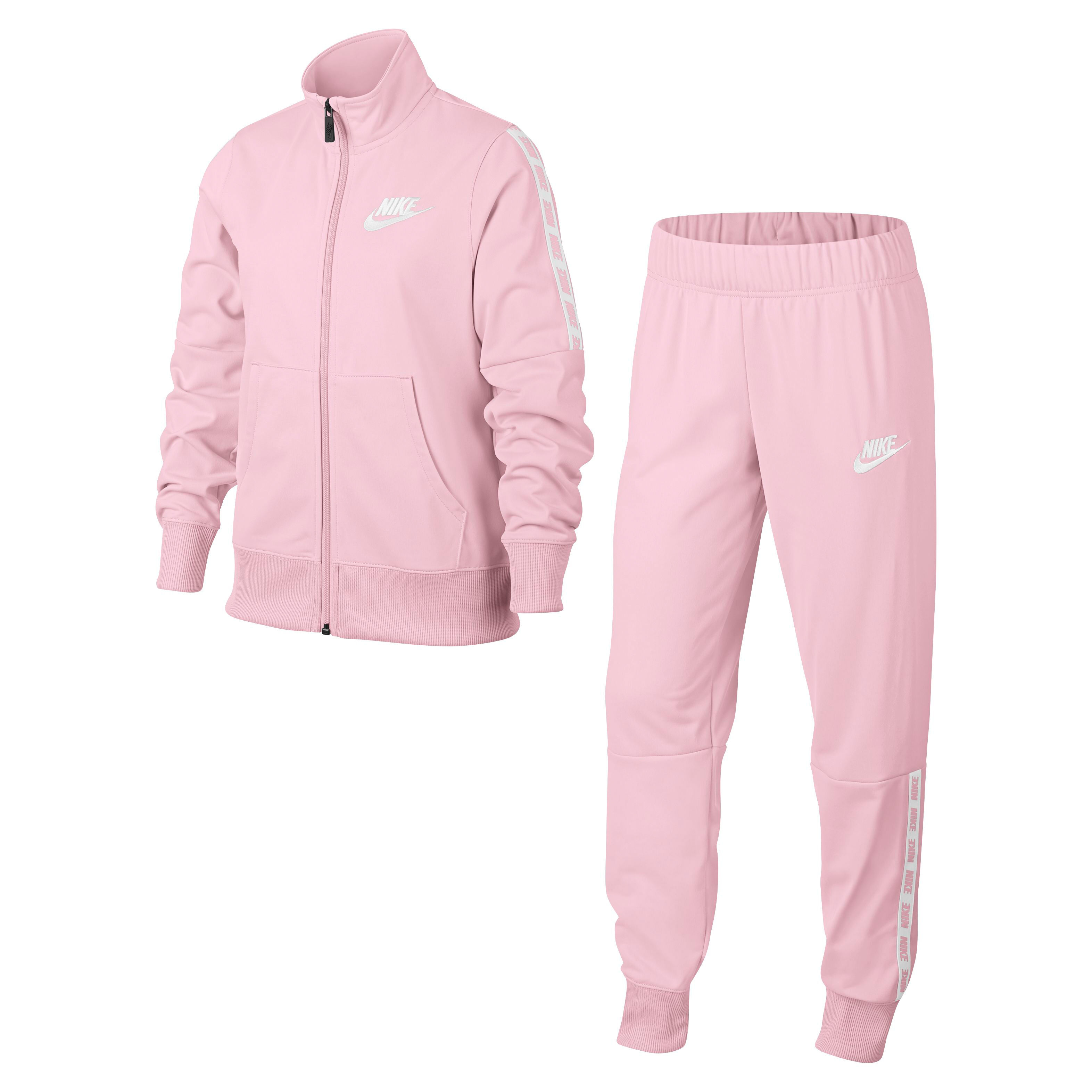 Buy Nike Sportswear Tuta Da Allenamento Ragazze Rosa Bianco online Tennis Point IT
