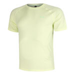 Abbigliamento Under Armour Under Armour Explor Trail Run Graphic  Camicia da corsa Uomini-verde chiaro, nero