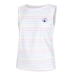 Rainbow Poach Stripe Tank Top