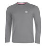 Crew Roundneck Manica Lunga Uomini-Grigio