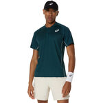 Abbigliamento ASICS ASICS Match Actibreeze Polo Uomini-Verde Scuro