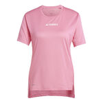 Abbigliamento adidas adidas Terrex MT Camicia Da Corsa Donna-Rosa