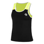 Abbigliamento BB by Belen Berbel BB by Belen Berbel Shanghai Canottiera Donna-Nero,Giallo Neon