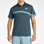 Abbigliamento Bullpadel Bullpadel Lucir Polo Uomini-Color Petrolio