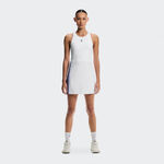 Abbigliamento da tennis On On Court Split Edge Abito Donna - bianco, nero