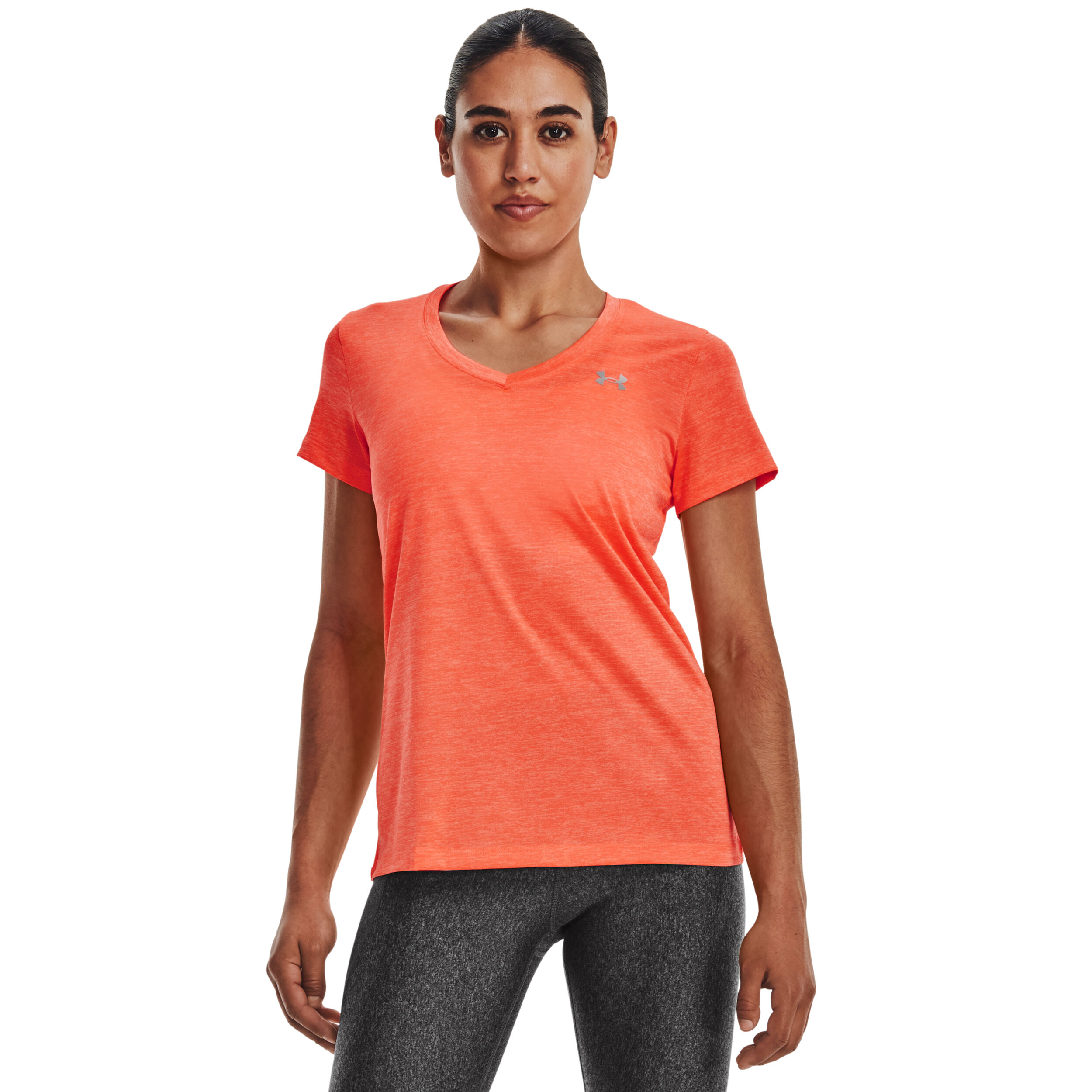 Magliette under armour donna arancione clearance