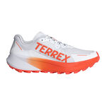 Scarpe da corsa adidas adidas Terrex Agravic 3 Scarpa Da Trail Uomini-Bianco,Arancione