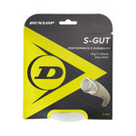 Corde Da Tennis Dunlop D TAC S-GUT 16G SET WHT 1PC