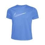 Abbigliamento Nike Nike Dri-Fit One GX Maglietta Ragazze - blu chiaro, 