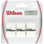 Overgrip Wilson Wilson Pro Overgrip Sensation Confezione Da 3-Bianco
