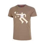 Abbigliamento BIDI BADU BIDI BADU Paris 2025 Chill Maglietta Ragazzi-Marrone,Beige