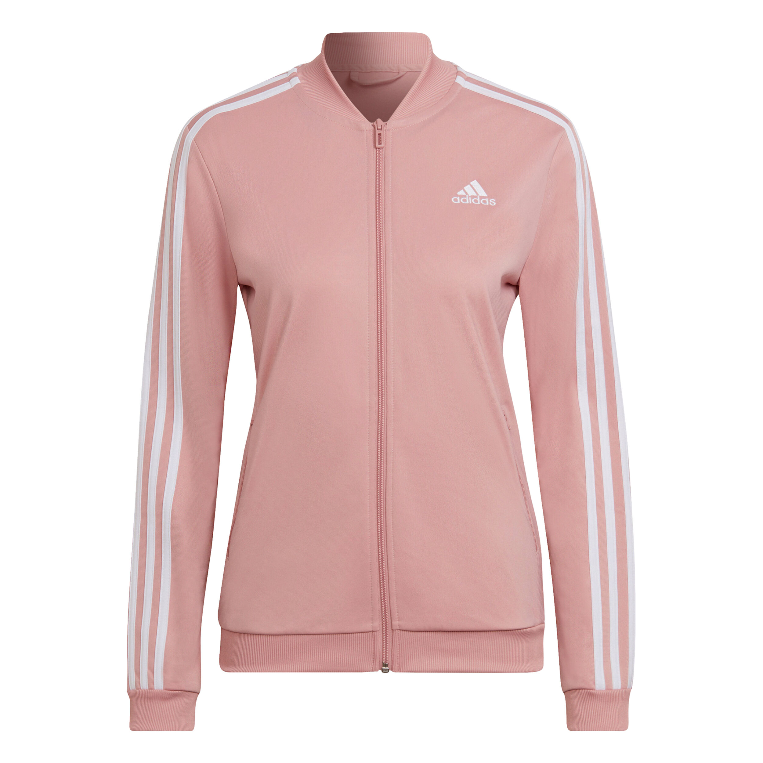 Buy adidas 3 Stripes Tuta Da Allenamento Donna Rosa Rosso online Tennis Point IT