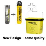 Palline Da Tennis Tennis-Point 25x Premium Tennisball 4er plus Balleimer eckig