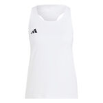 Abbigliamento adidas adidas adizero Essentials Camicia da corsa Donna - bianco