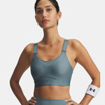 Abbigliamento Under Armour Under Armour Infinity High 2.0 Reggiseni sportivi Donna - oliva, 