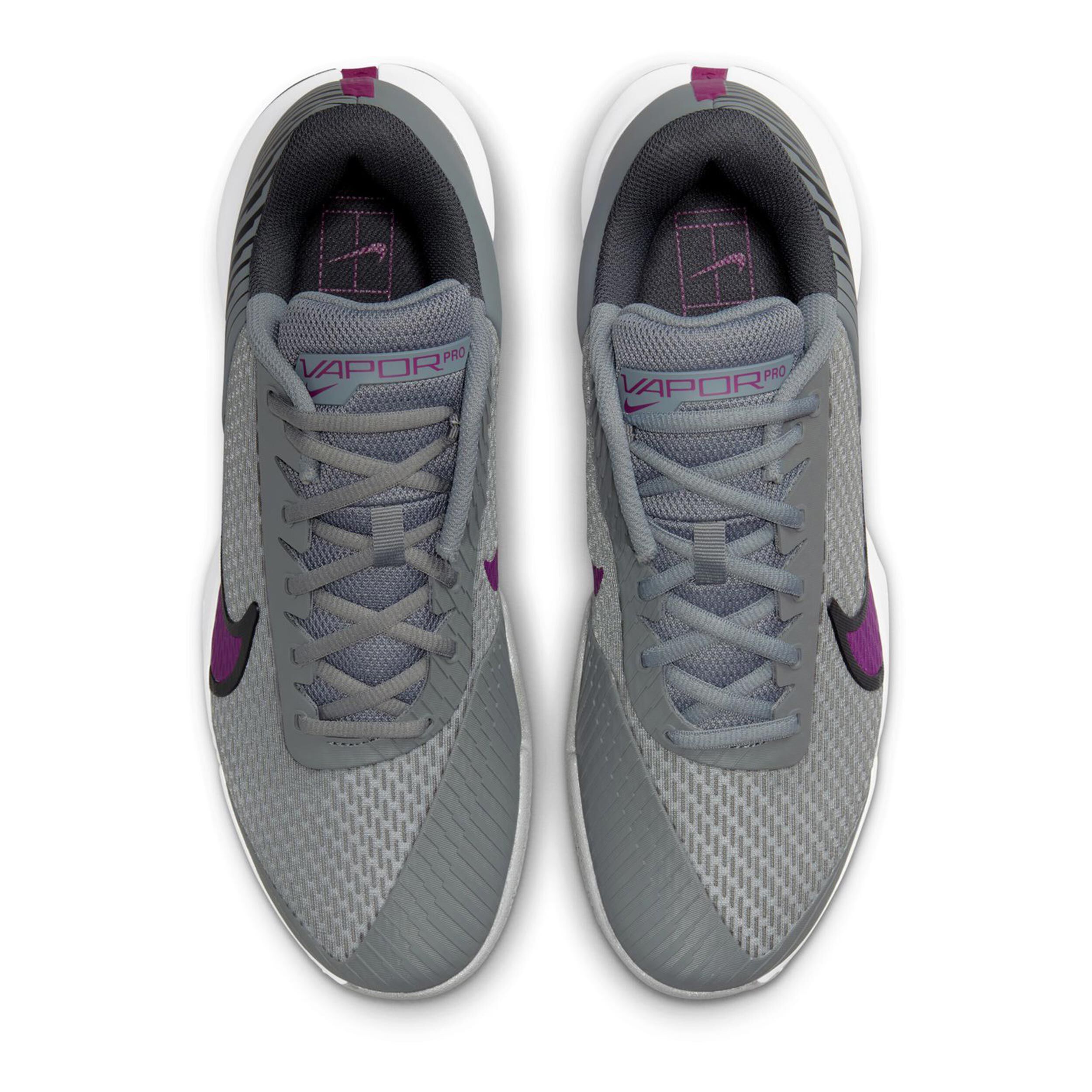 Buy Nike Air Zoom Vapor Pro 2 Scarpa Per Terra Rossa Uomini Grigio Berry online Tennis Point IT