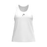 Club 25 Canottiera Ragazze-Bianco