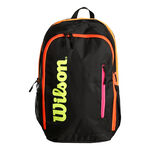 Borse Da Tennis Wilson TEAM BACKPACK NEON COLLECTION BLACK