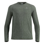 Abbigliamento Odlo Odlo Essential Seamless Crew Neck Manica lunga Uomini-oliva