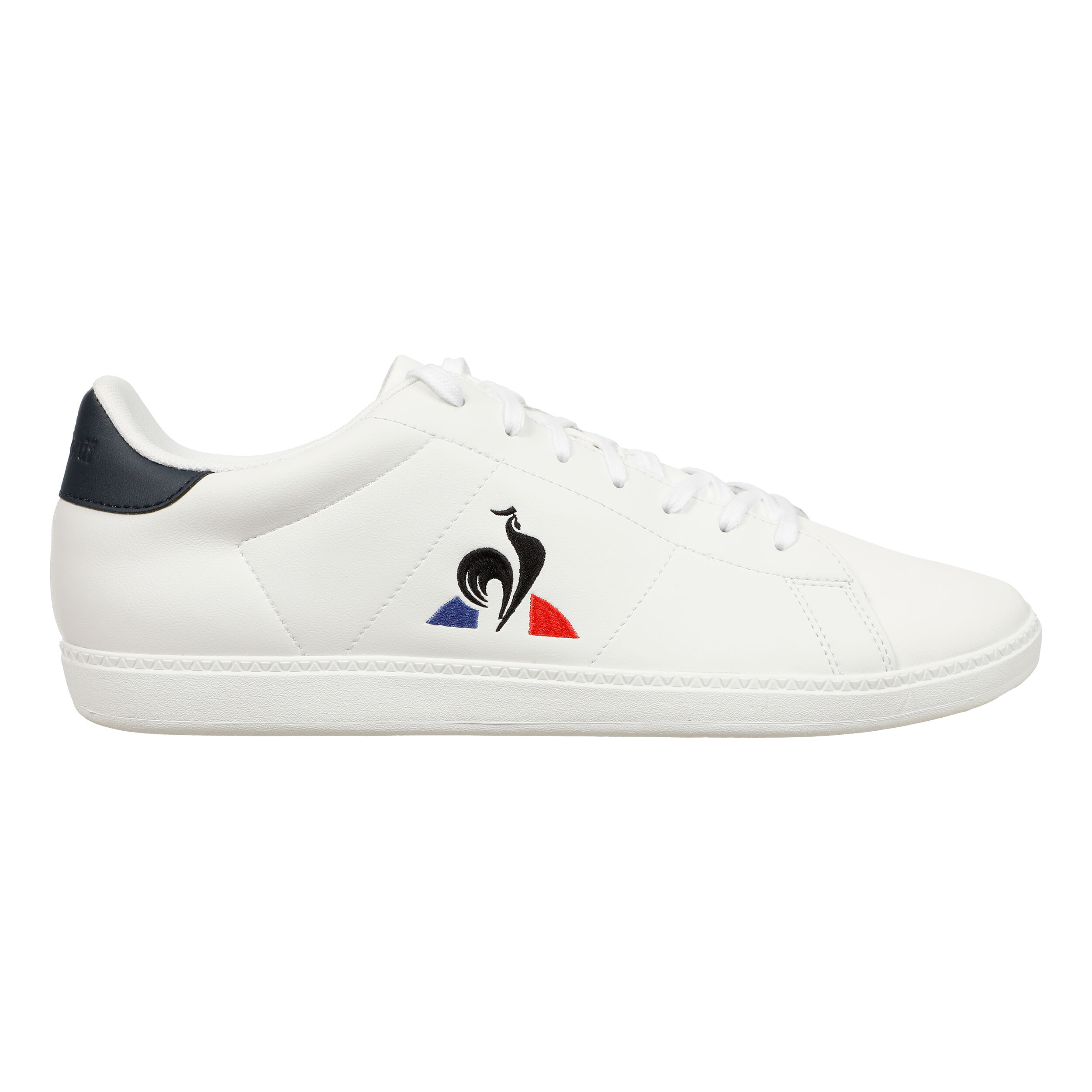 Buy Le Coq Sportif Courtset Scarpa Per Il Tempo Libero Uomini Bianco Blu Scuro online Tennis Point IT
