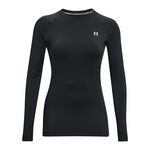 Abbigliamento Under Armour Under Armour Authentics Crew Manica Lunga Donna-Nero