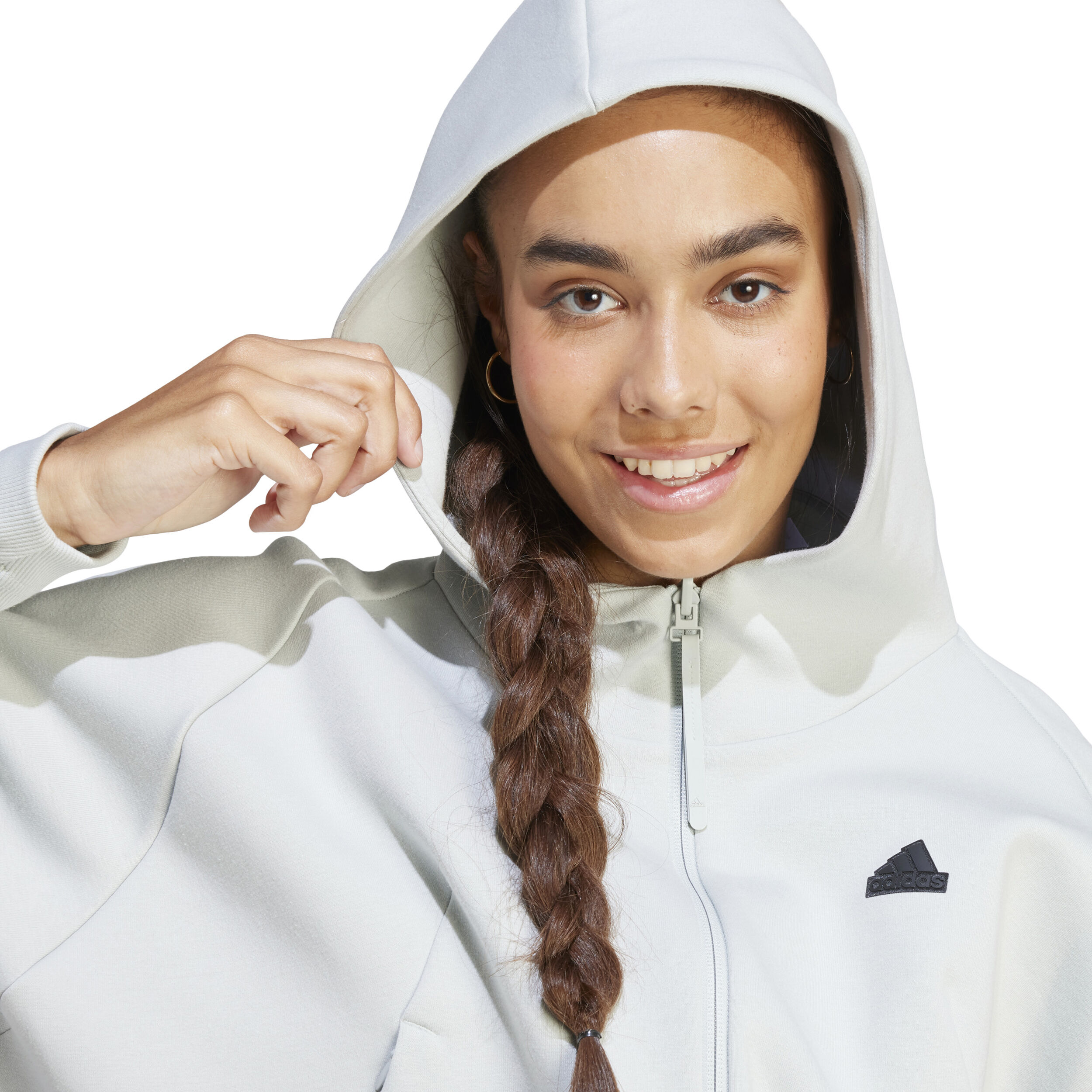 Buy adidas Z.N.E. Felpa Donna Argento Grigio online Tennis Point IT