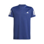 Abbigliamento adidas adidas Club 3Stripes Maglietta Ragazzi-blu scuro