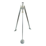 Strumenti per campi da tennis Tegra Tegra Treppiede Pieghevole Senza Spruzzatore-Multicolore