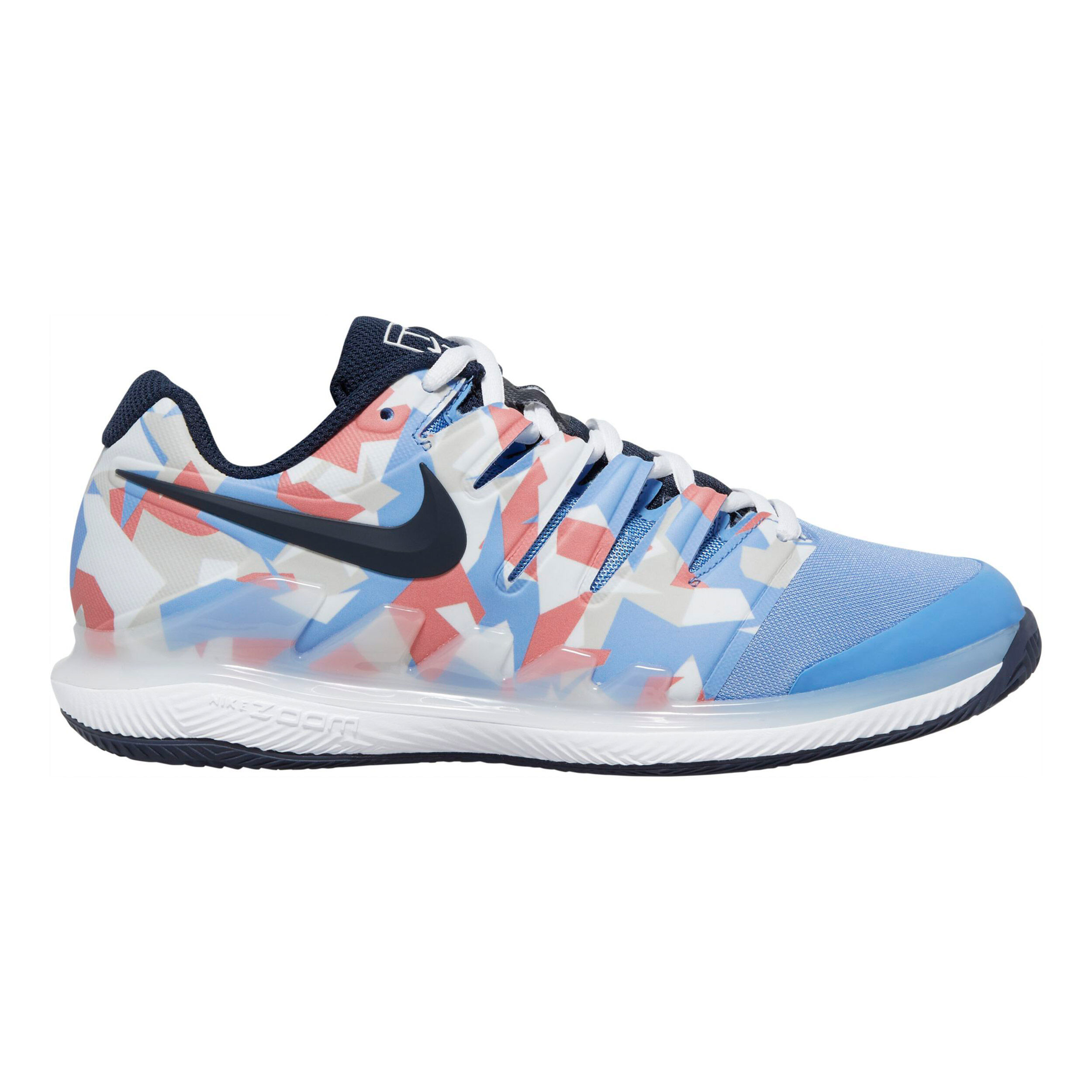 Air Zoom Vapor X Clay Scarpa Per Terra Rossa Donna Blu Chiaro, Coral Air Zoom Vapor X Clay Scarpa Per Terra Rossa Donna Blu Chiaro, Coral