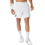 Abbigliamento ASICS ASICS Match 7in Pantaloncini Uomini-Bianco