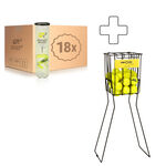 Pallina pressurizzata Racket Roots Racket Roots Club Tennisball Tubo Da 4