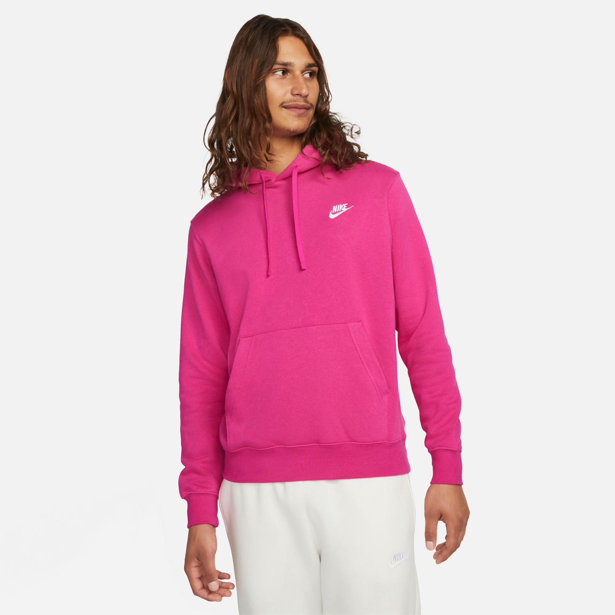 Felpa rosa uomo nike best sale