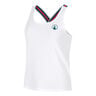 Create Serve & Volley 2.0 Canottiera Donna-Bianco,Multicolore
