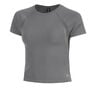 Motion Mesh Maglietta Donna-verde, grigio