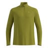 Essential 1/2 Zip Camicia da corsa Uomini-verde
