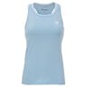W. TEAM TECH TANK TOPMARINE Polo Donna-blu chiaro